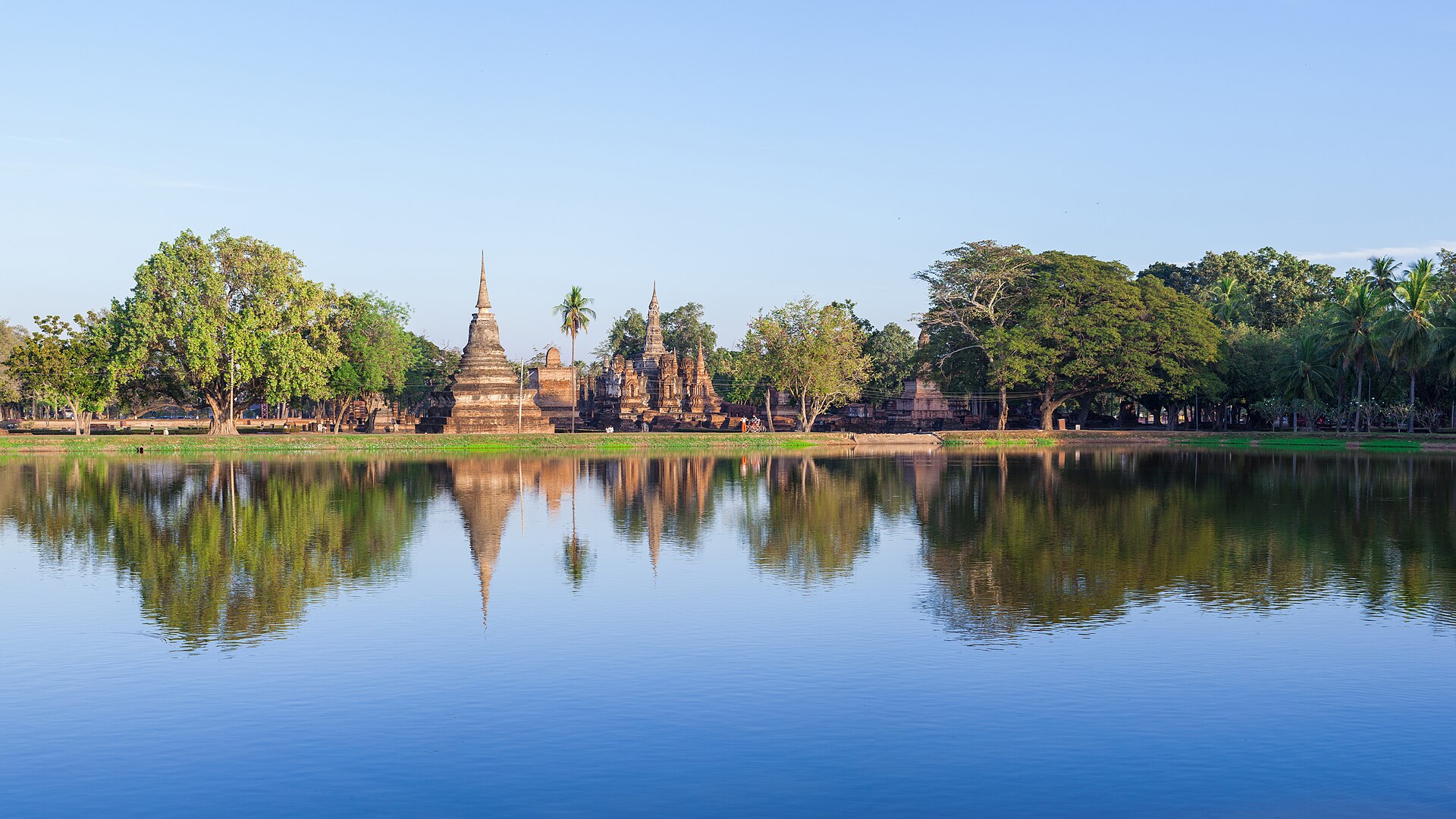 A defining view of Sukhothai, Thailand